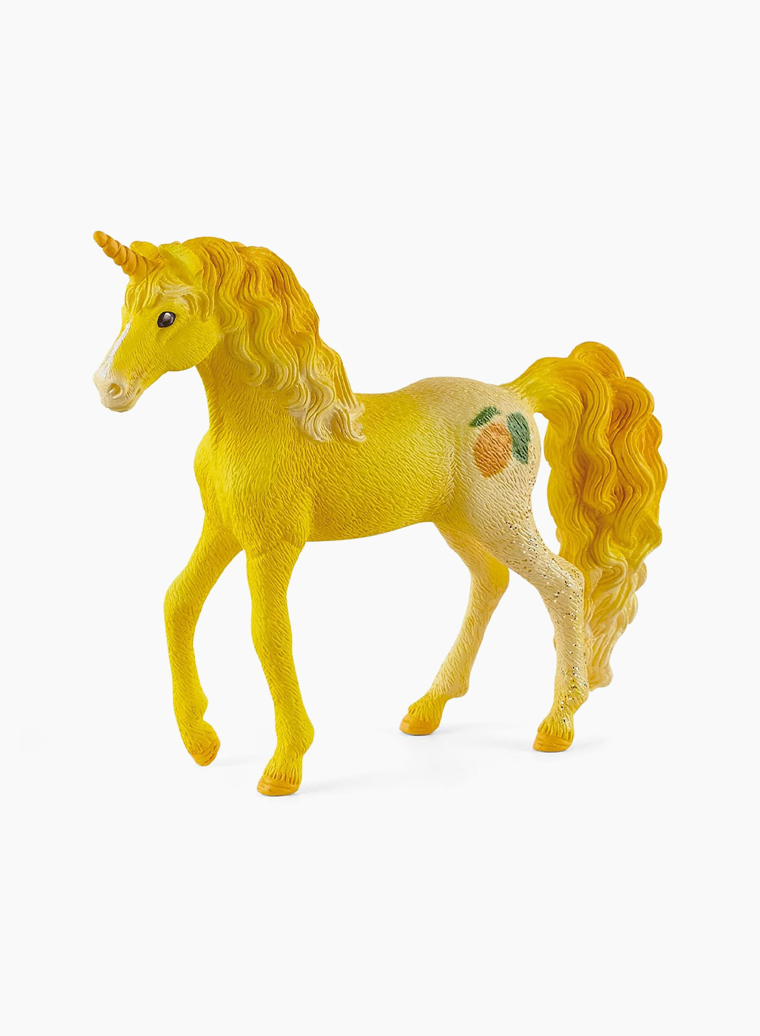 Animal figurine "Collectible unicorn. Lemon"