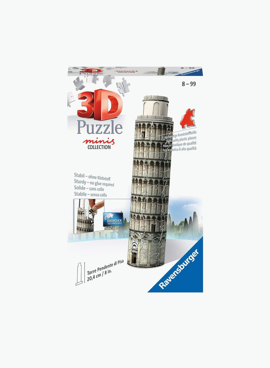 Փազլ 3D «Պիզայի փոքրիկ թեք աշտարակ» 54կտ.