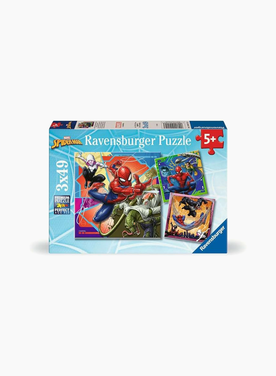 Пазл "Человек-паук" 3x49p