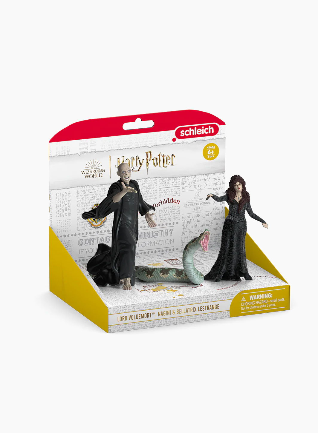 Set of figurines "Lord Voldemort, Nagini & Bellatrix Lestrange"