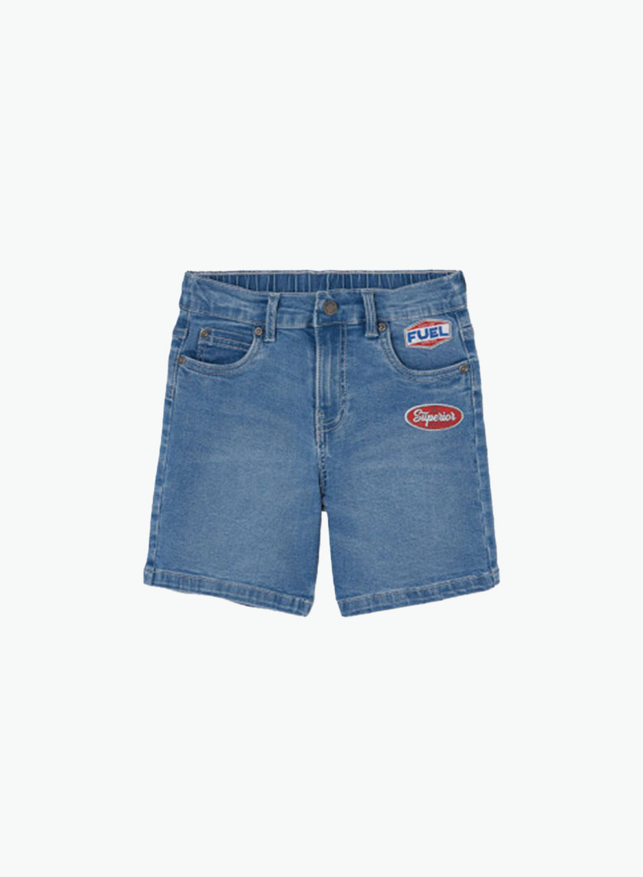 Boy's fashionable denim shorts