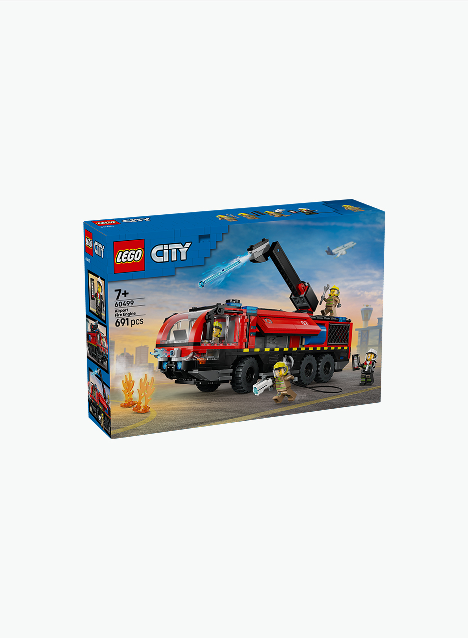 Конструктор City "Пожарная машина аэропорта"