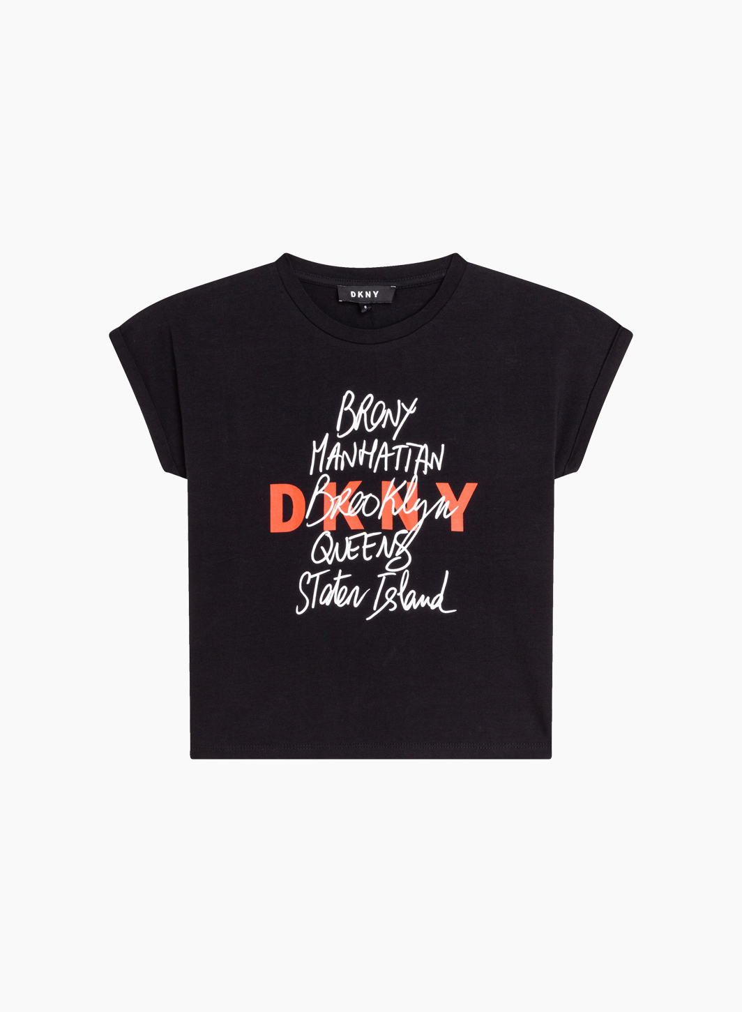 Футболка с принтом логотипа DKNY