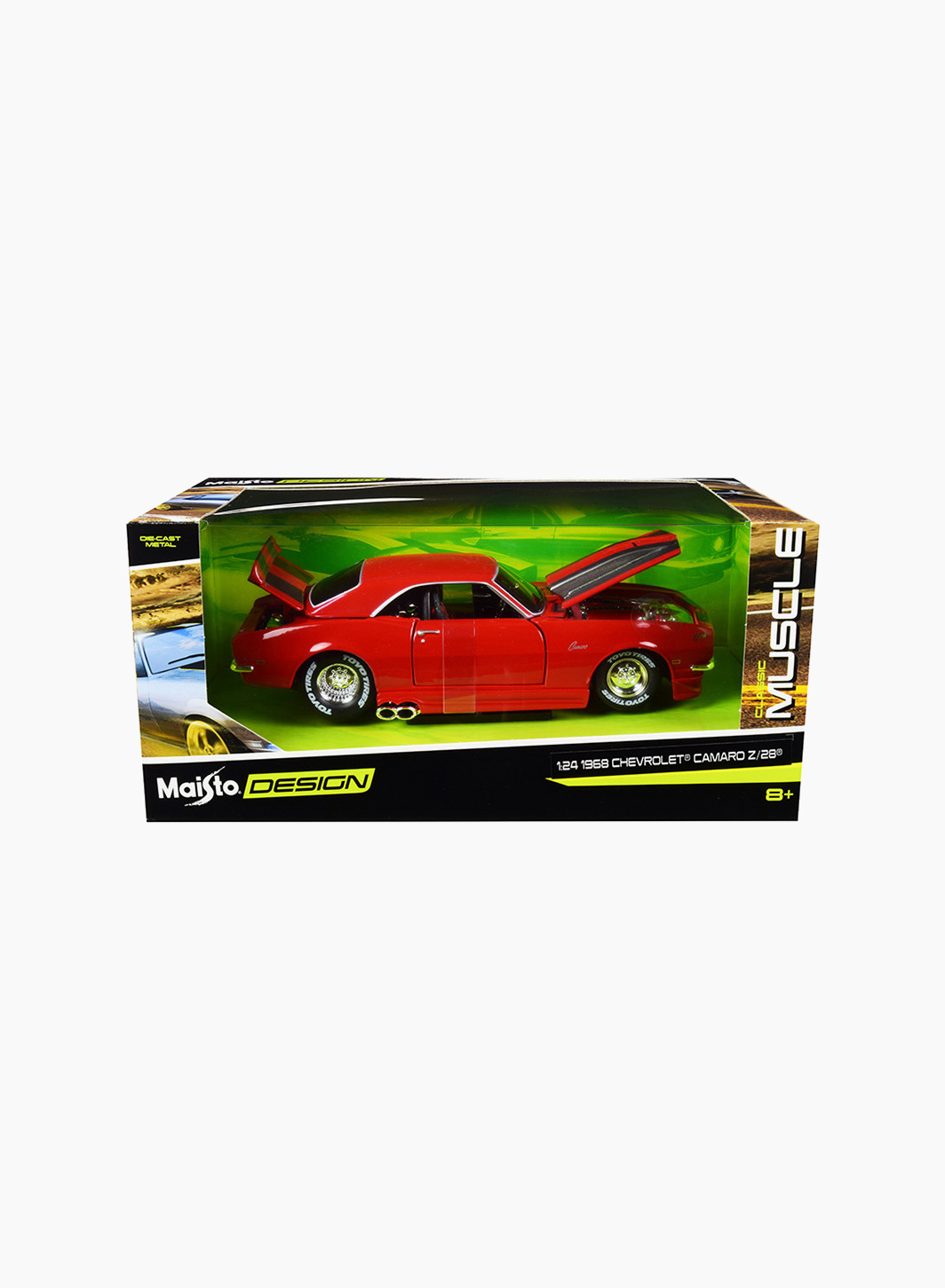 Машина "1968 Chevrolet camaro Z/2" Scale 1:24