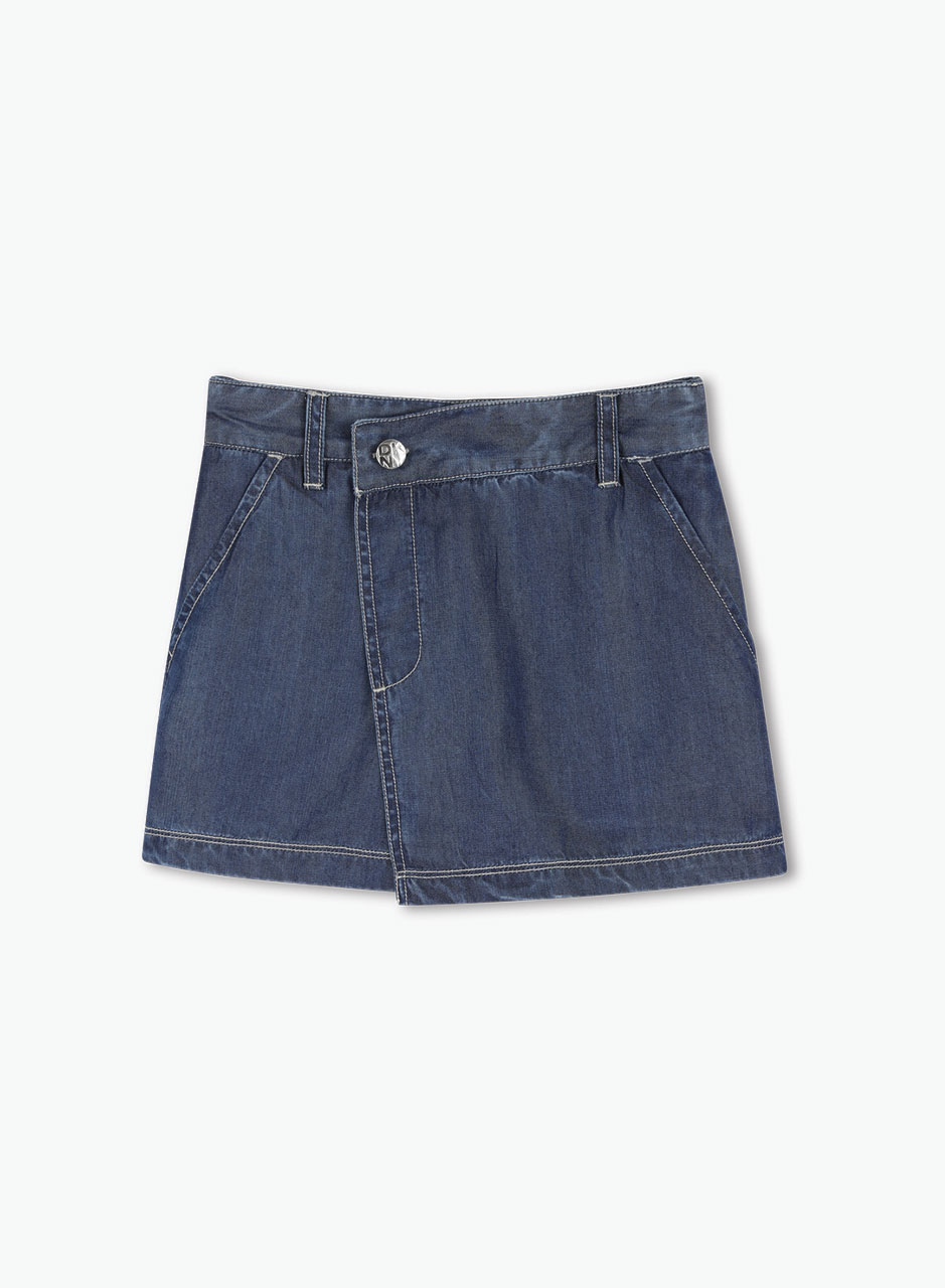 Ջինսե շորտ-կիսաշրջազգեստ