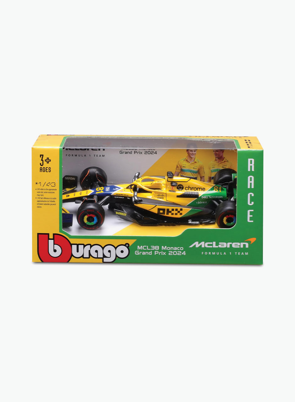 Car "McLaren F1 MCL38 #4" Scale 1:43