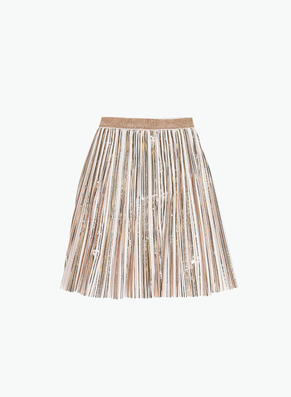 Festive pleated skirt