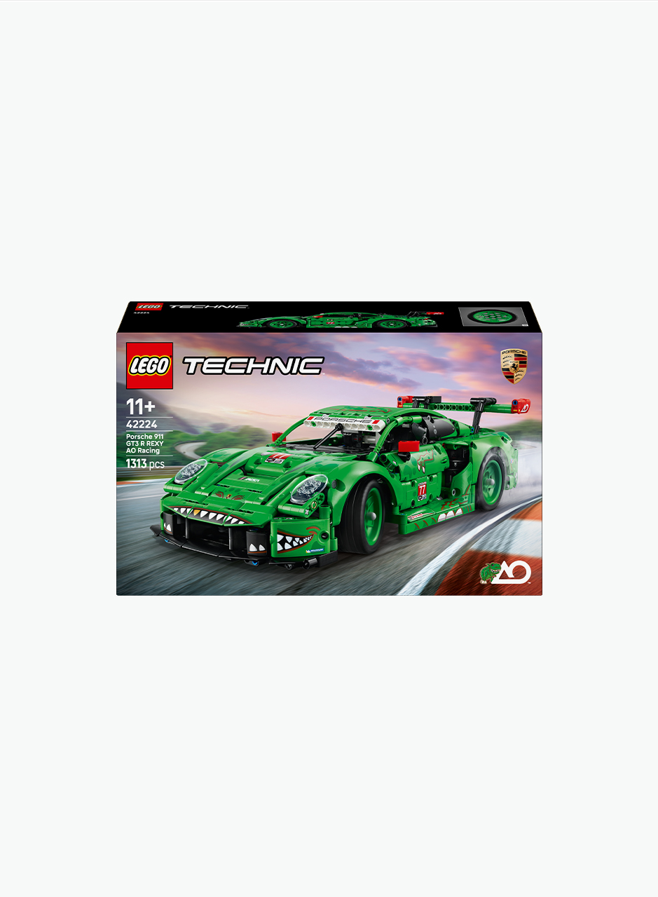 Կառուցողական խաղ Technic «Porsche 911 GT3 R REXY AO մեքենա»
