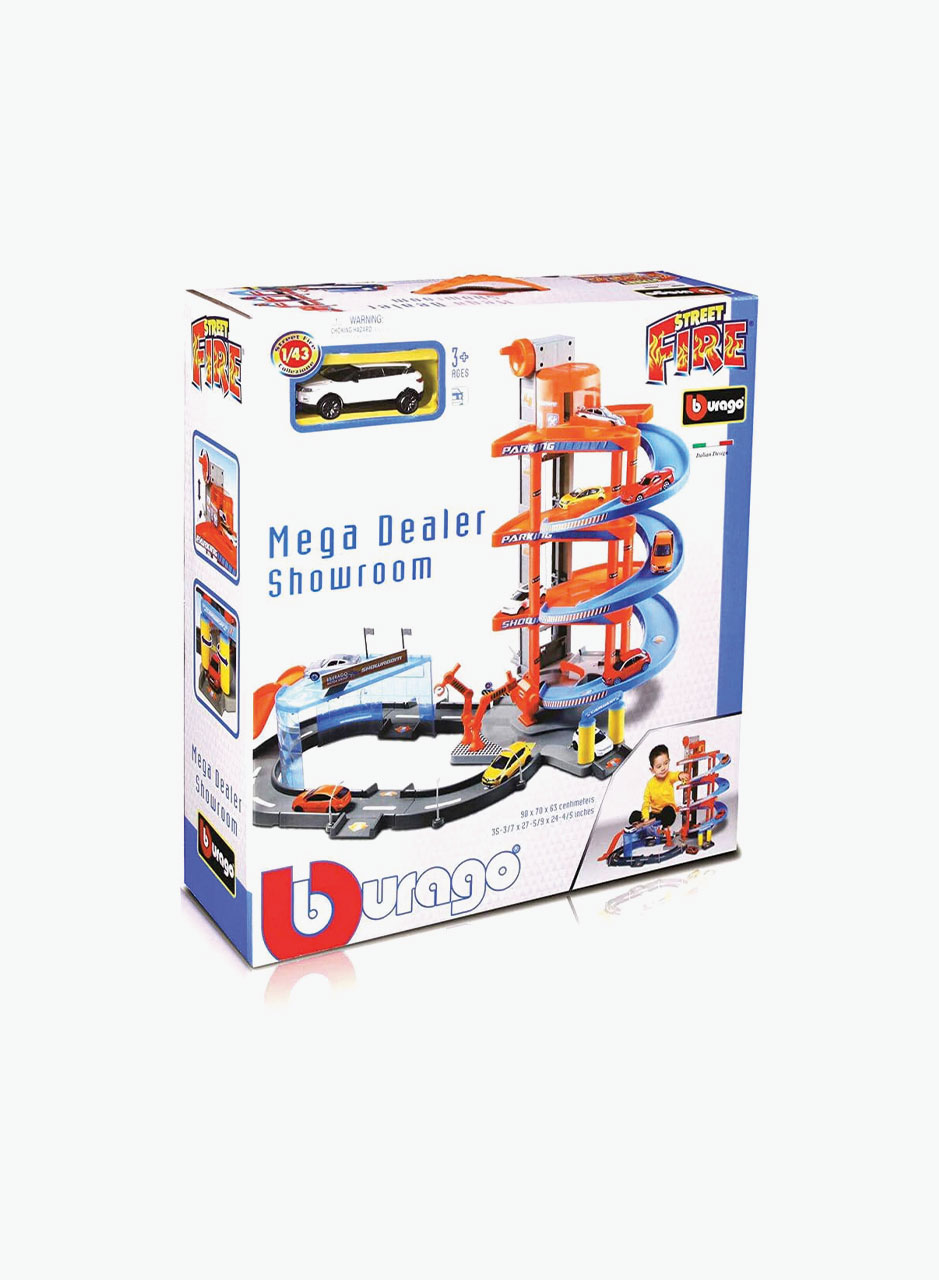 Խաղային հավաքածու Play Set «STR. FIRE մեգա դիլերի ցուցասրահ 2 մեքենա»