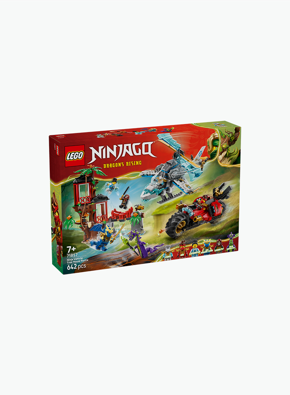 Կառուցողական խաղ Ninjago «Ծառի տնակի մարտ՝ նինջա տրանսպորտային միջոցներով»