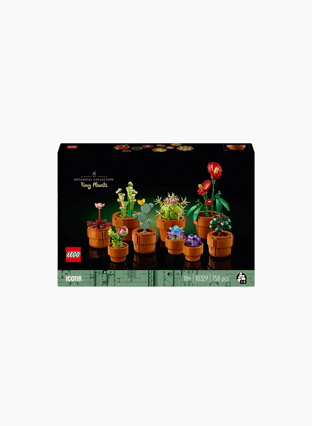 Կառուցողական խաղ BOTANICAL COLLECTION «Փոքր բույսեր» Կառուցողական խաղ BOTANICAL COLLECTION «Փոքր բույսեր»