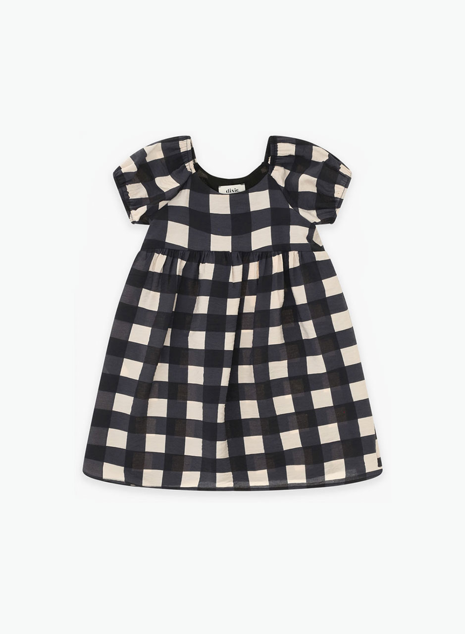 Checkered casual dress Checkered casual dress