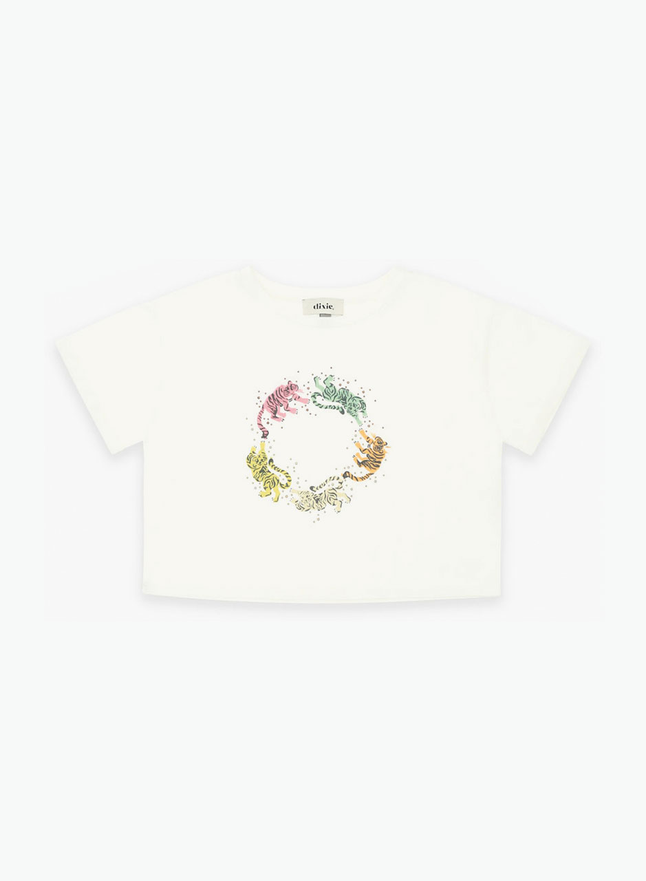 Short T-shirt "Colorful tigers" Short T-shirt "Colorful tigers"