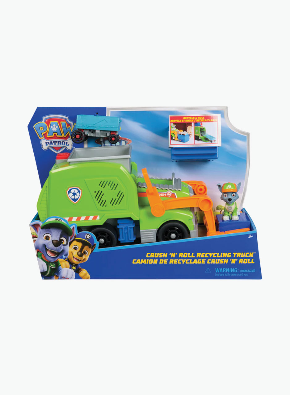 Car Paw patrol "Recycling Truck with Rocky"