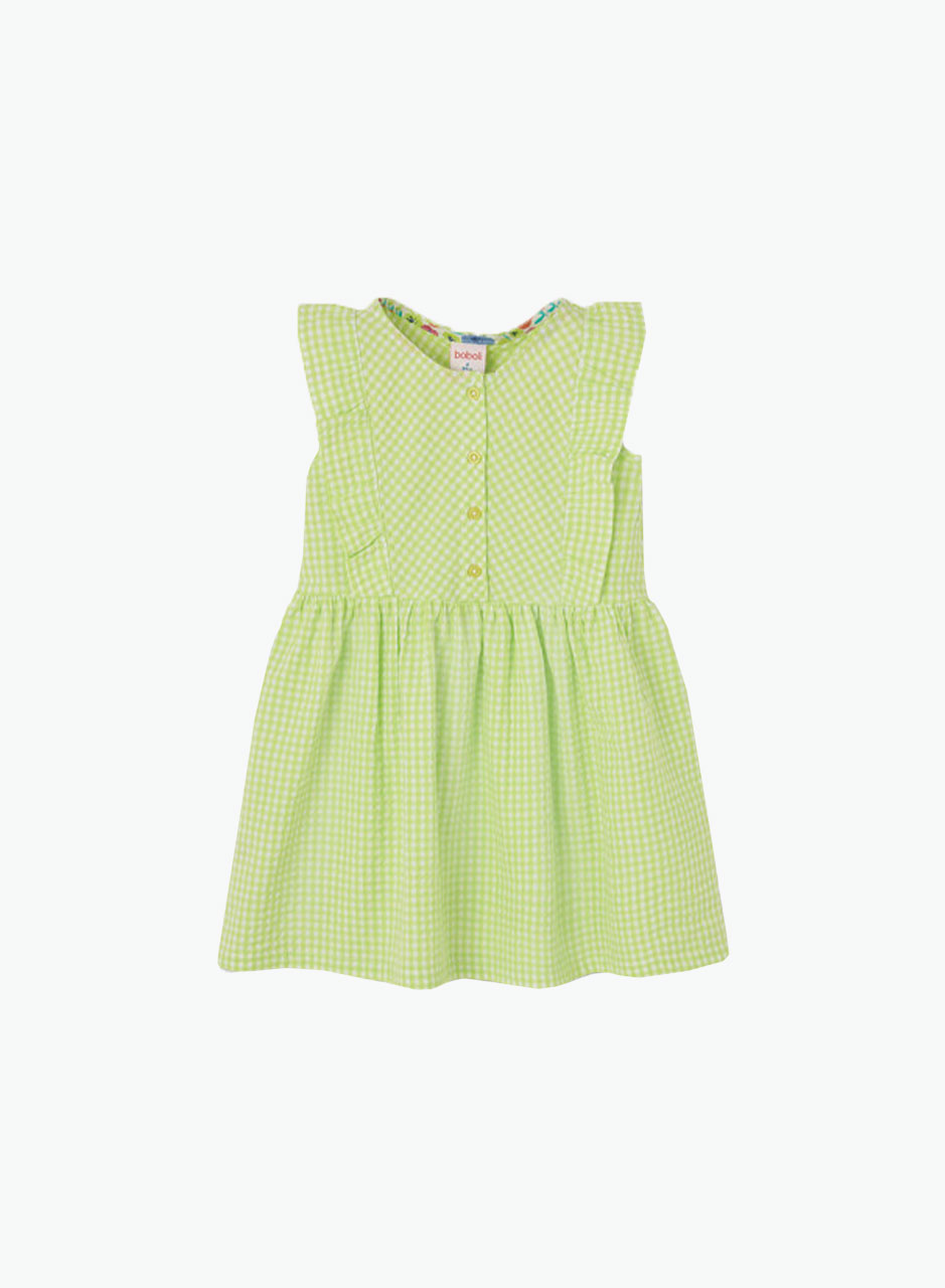 Light summer plaid dress