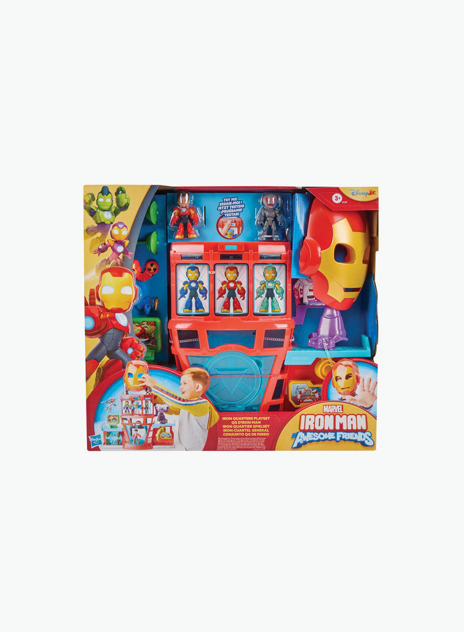 Игровой набор Marvel: Iron Man and his Awesome Friends "Железные кварталы"