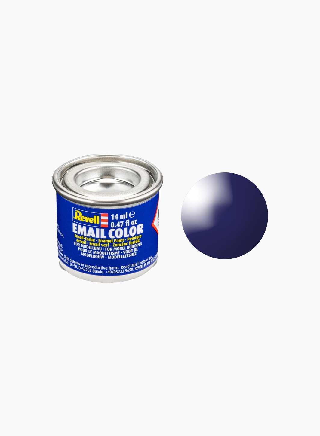 Paint gloss night blue (RAL 5022) 14ml