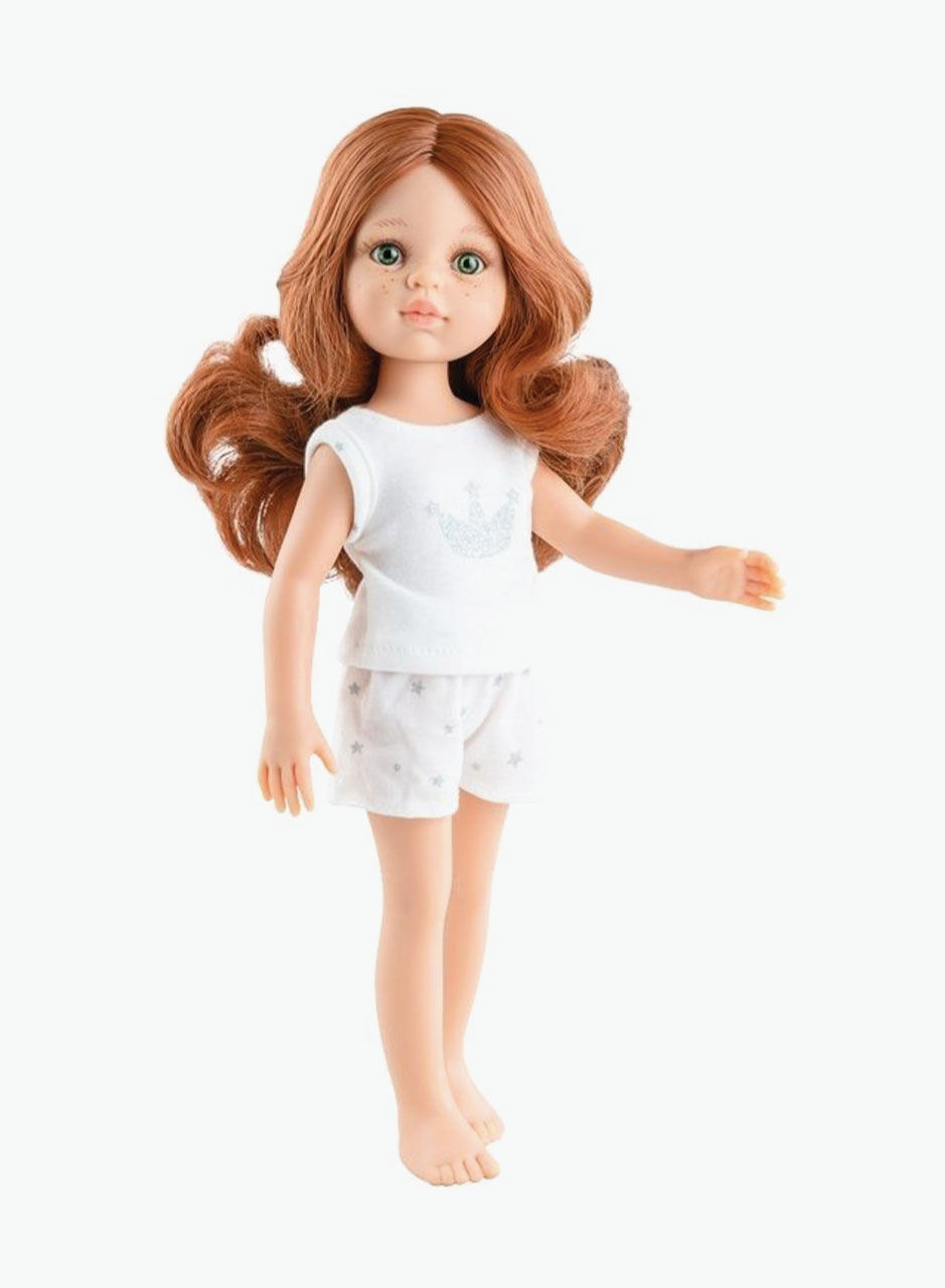Doll Las Amigas "Cristi in pyjamas", 32 cm