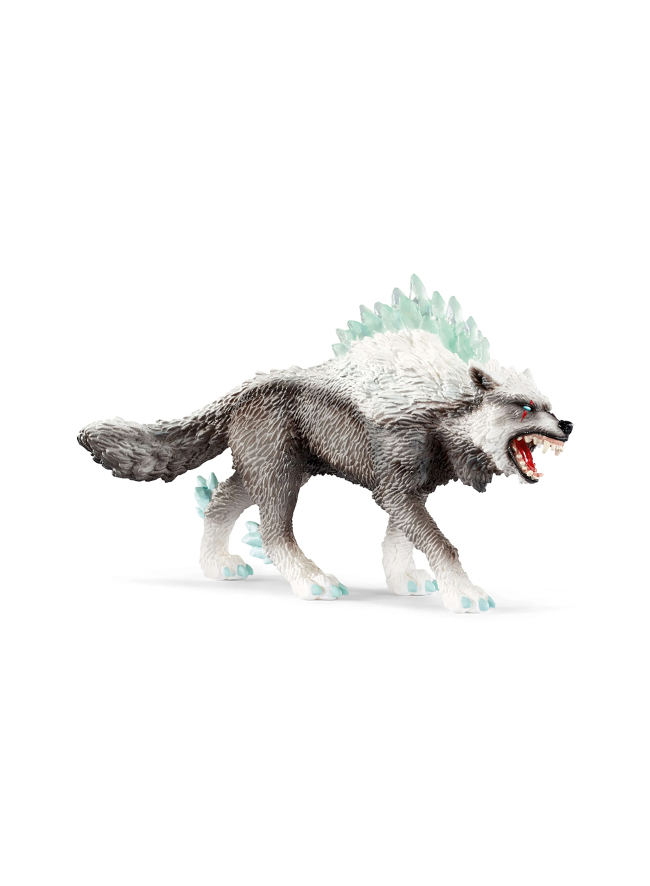 Mythical animal figurine "Snow wolf"
