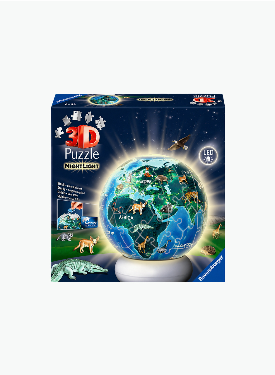 Փազլ 3D «Երկիր մոլորակ՝ կենդանական մոտիվներով» 72կտ.