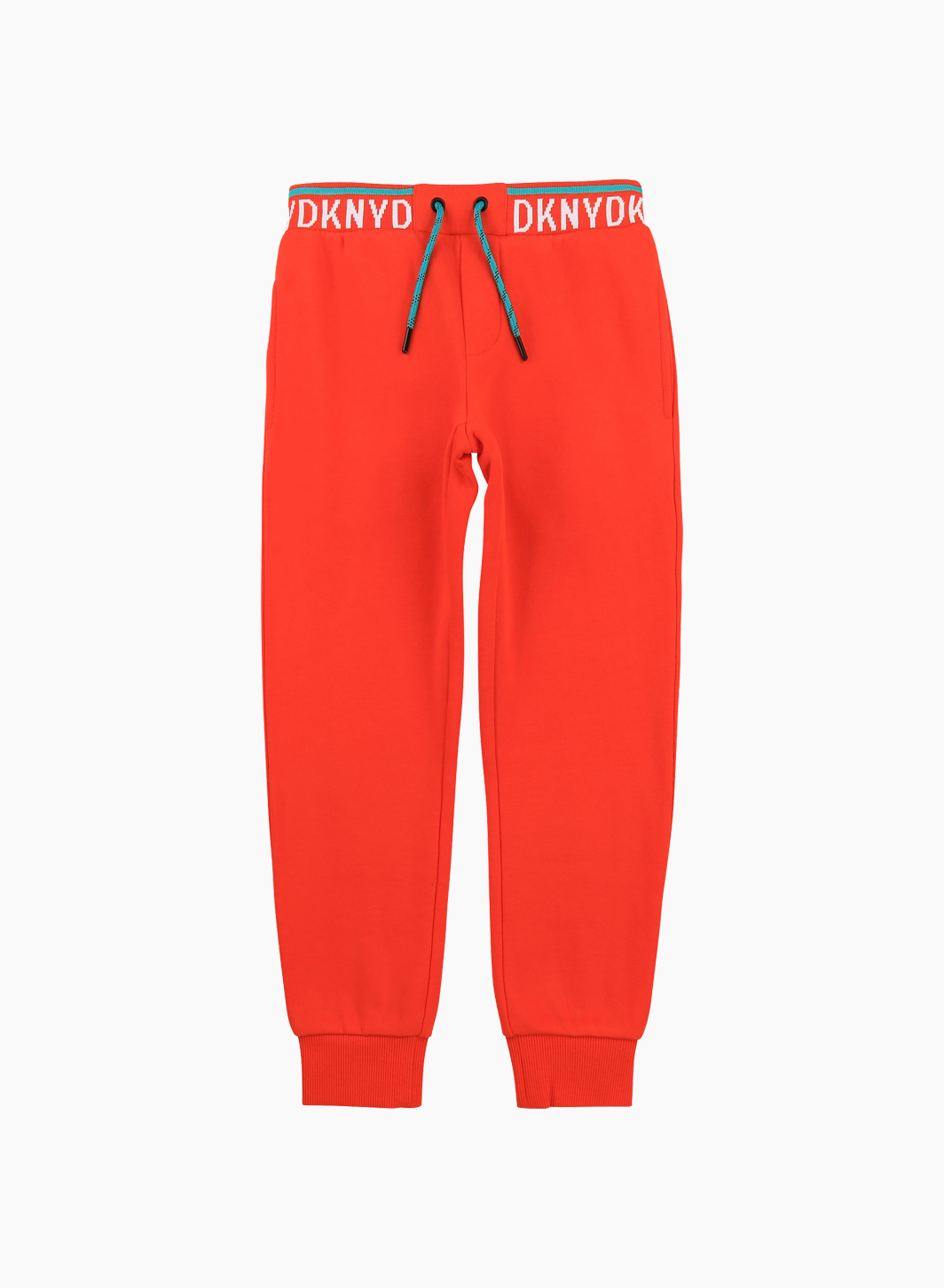Pants with DKNY logo in jacquard at the waist Pants with DKNY logo in jacquard at the waist