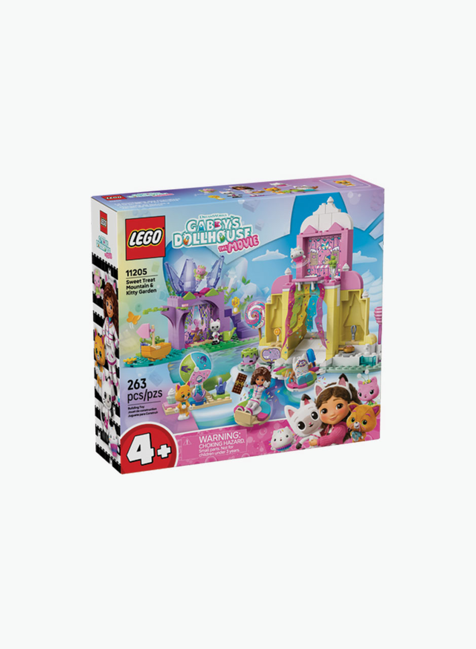 Կառուցողական խաղ Gabby's Dollhouse «Քաղցրավենիքի լեռը և կատվի այգին»