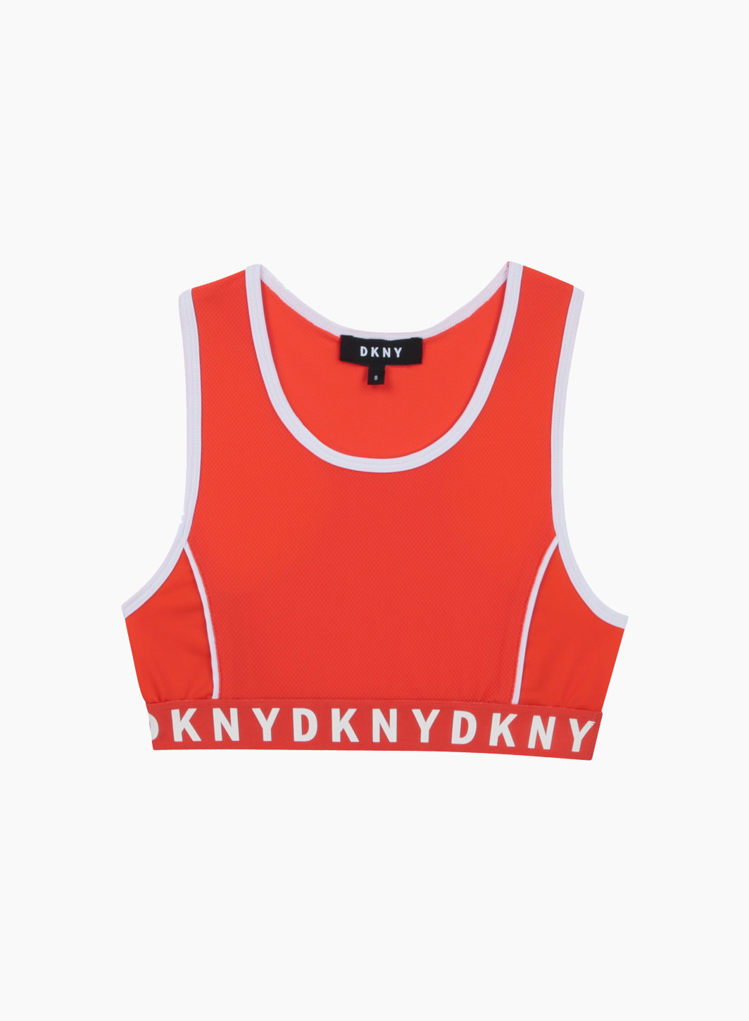 Fancy sport top with DKNY logo