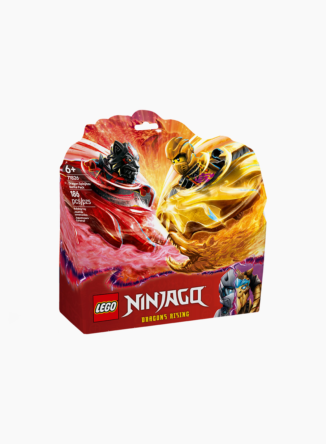 Կառուցողական խաղ Ninjago «Dragon spinjitzu battle pack»