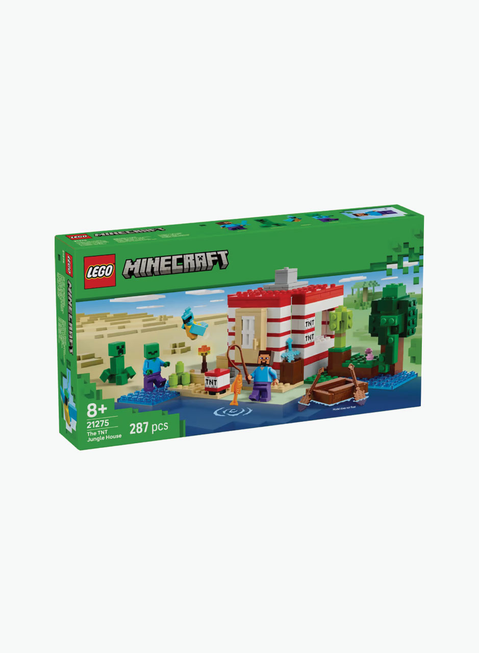 Constructor Minecraft "The TNT Jungle House"