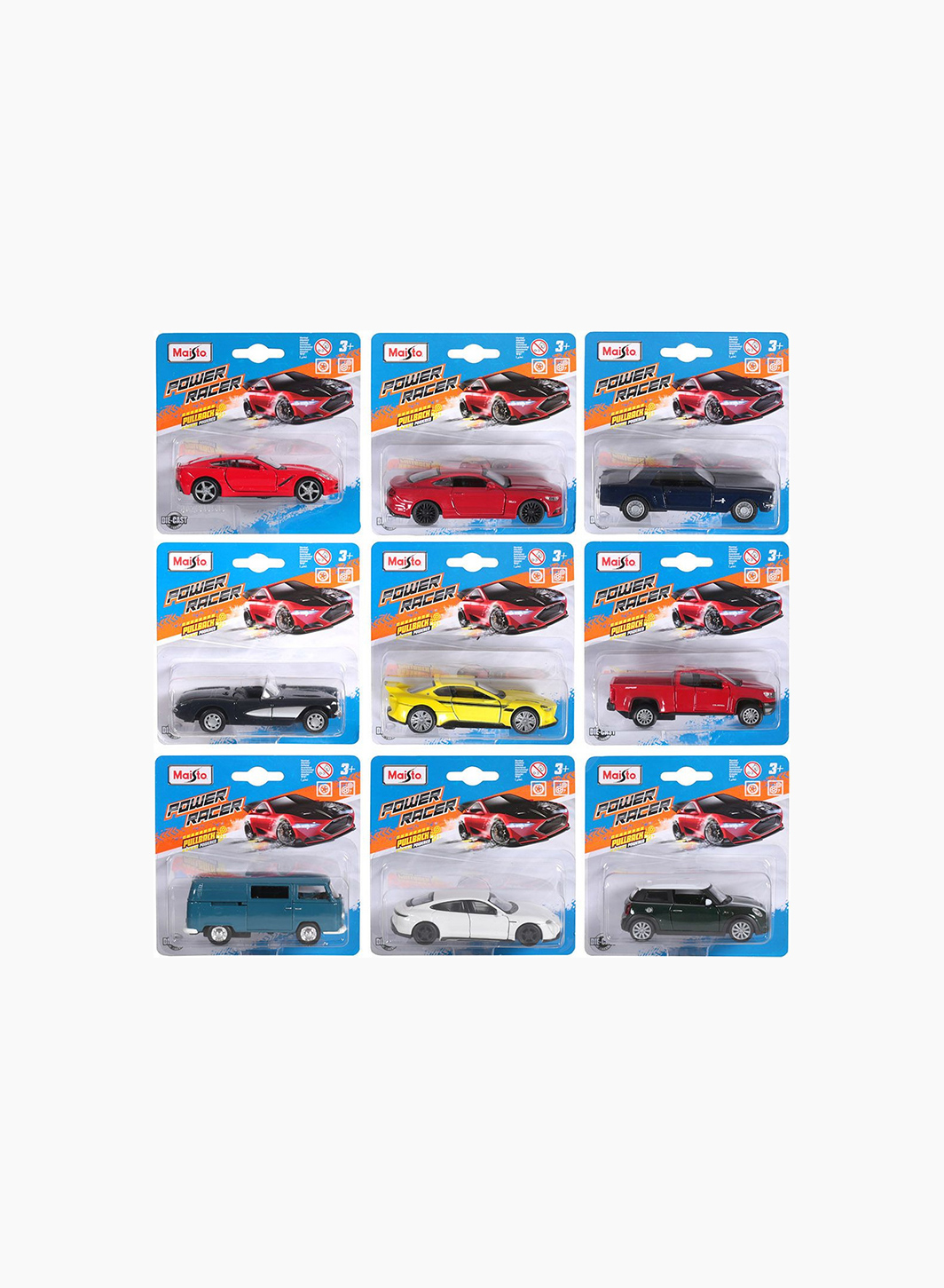 Մեքենա Mini Cars «Power Racer» Մեքենա Mini Cars «Power Racer»