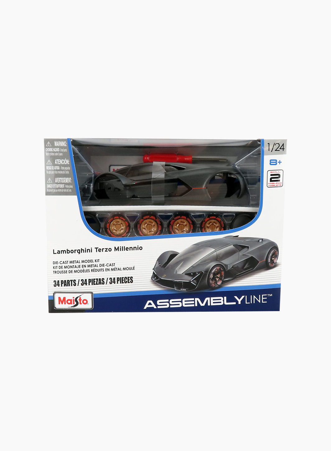 Car "Lamborghini Terzo Millennio" Scale 1:24