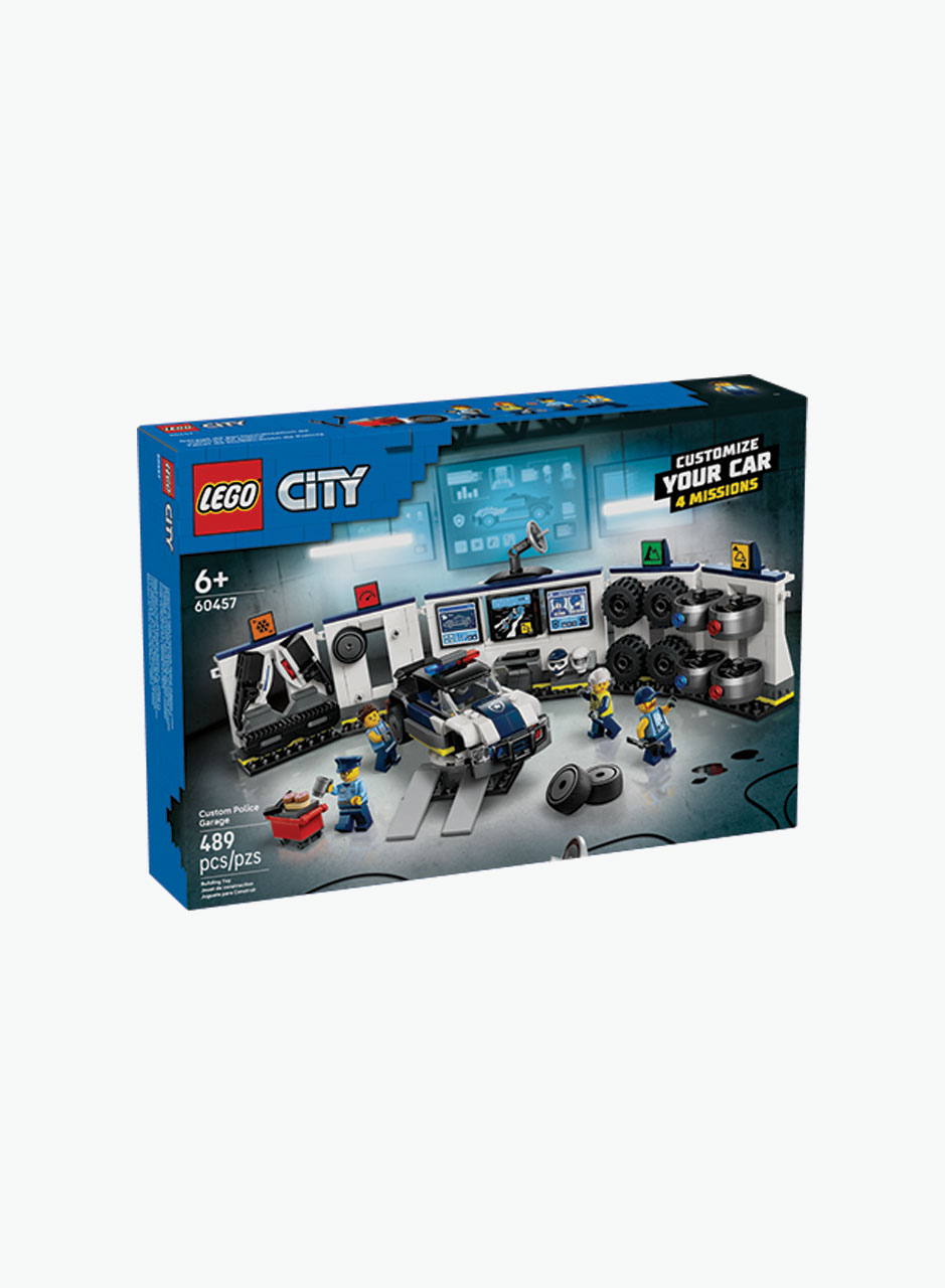 Constructor City "Custom Police Car Garage"