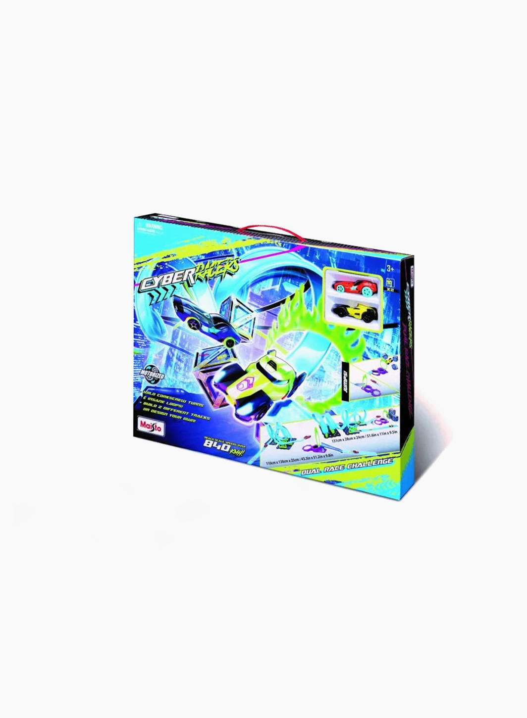 Խաղային հավաքածու Maisto Cyber Racers «Կրկնակի մրցարշավ» Խաղային հավաքածու Maisto Cyber Racers «Կրկնակի մրցարշավ»