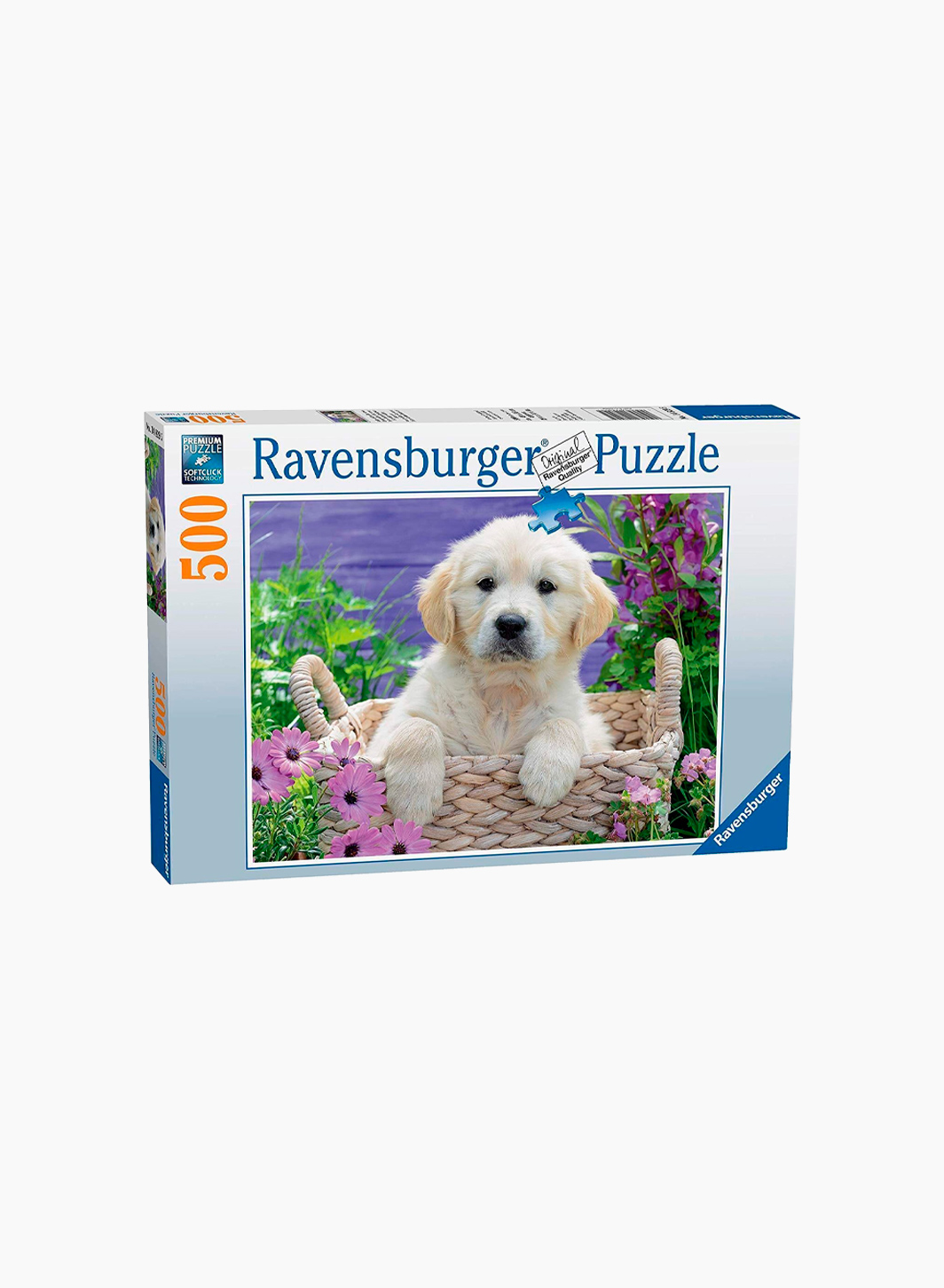 Puzzle "Cute golden retriever" 500pcs.