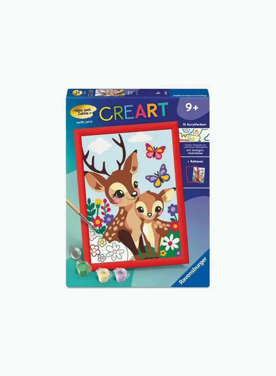 Картина по номерам "Счастливый олень"