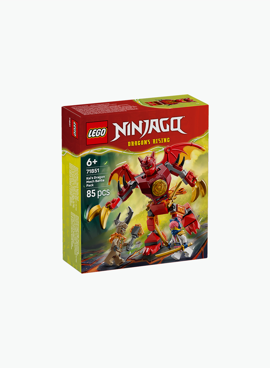 Կառուցողական խաղ Ninjago «Կայի վիշապի մարտական ​​​​հավաքածուն»