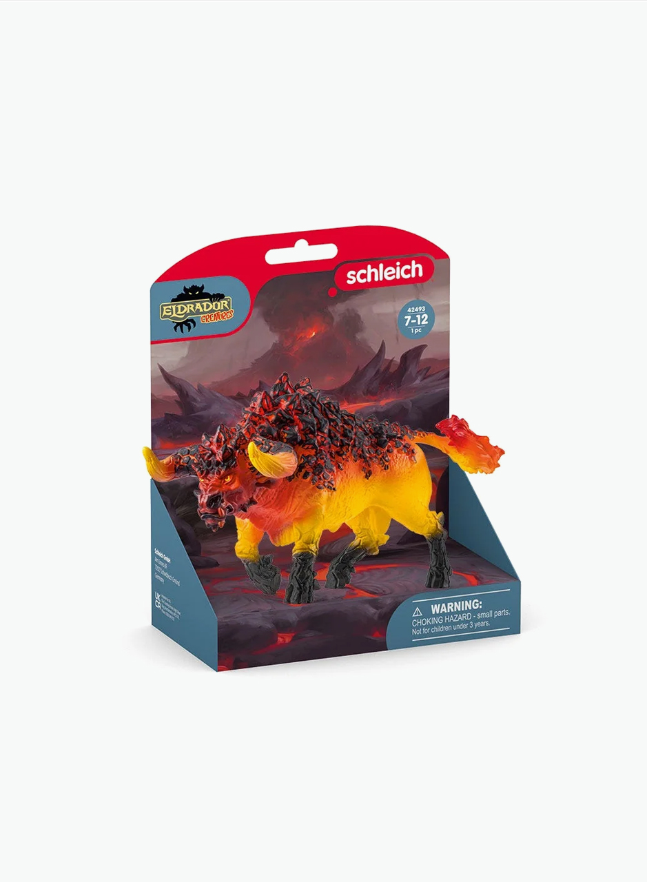 Mythical animal figurine "Fire bull"
