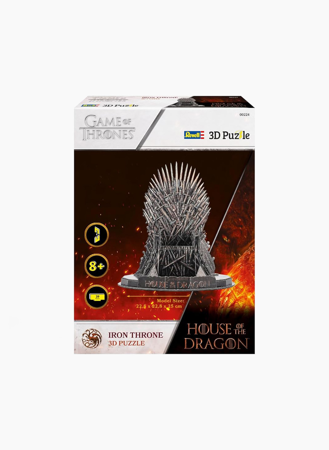 Puzzle 3D "Iron throne: House of the dragon"