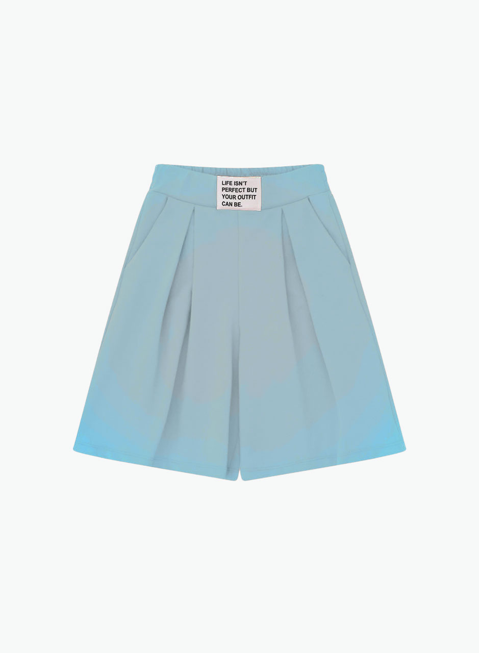 Wide classic shorts