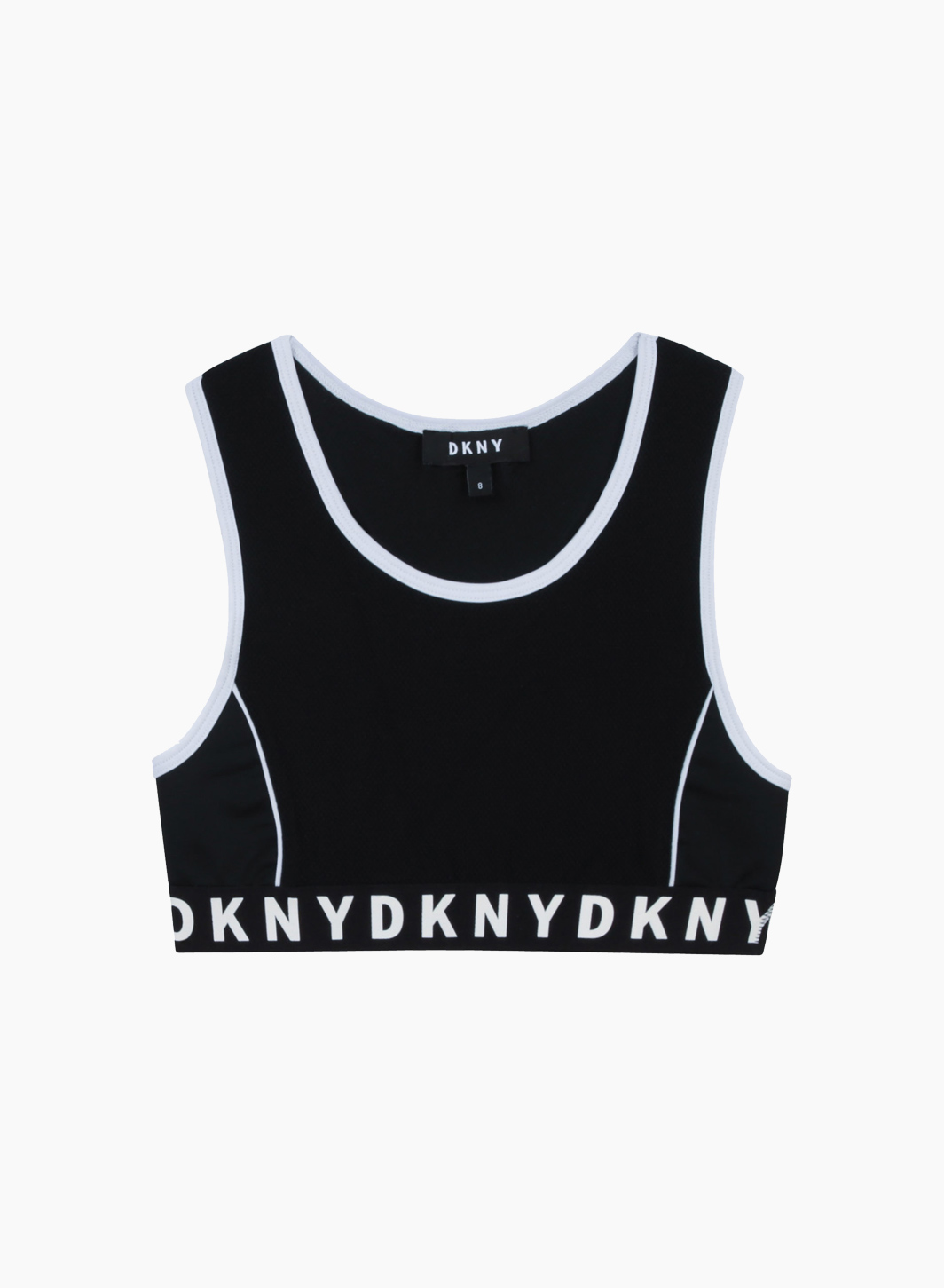 Fancy sport top with DKNY logo