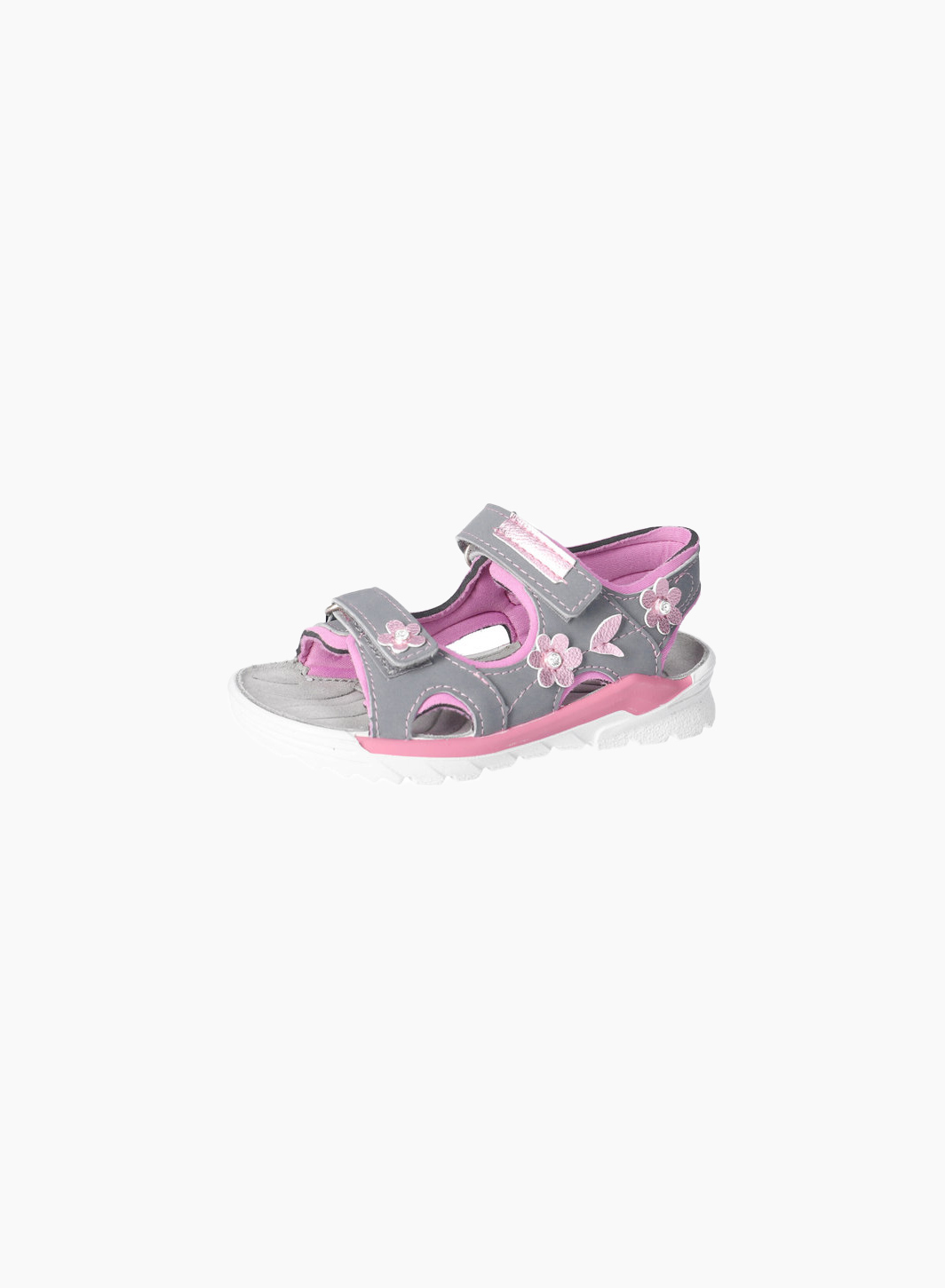 Sandals with floral details