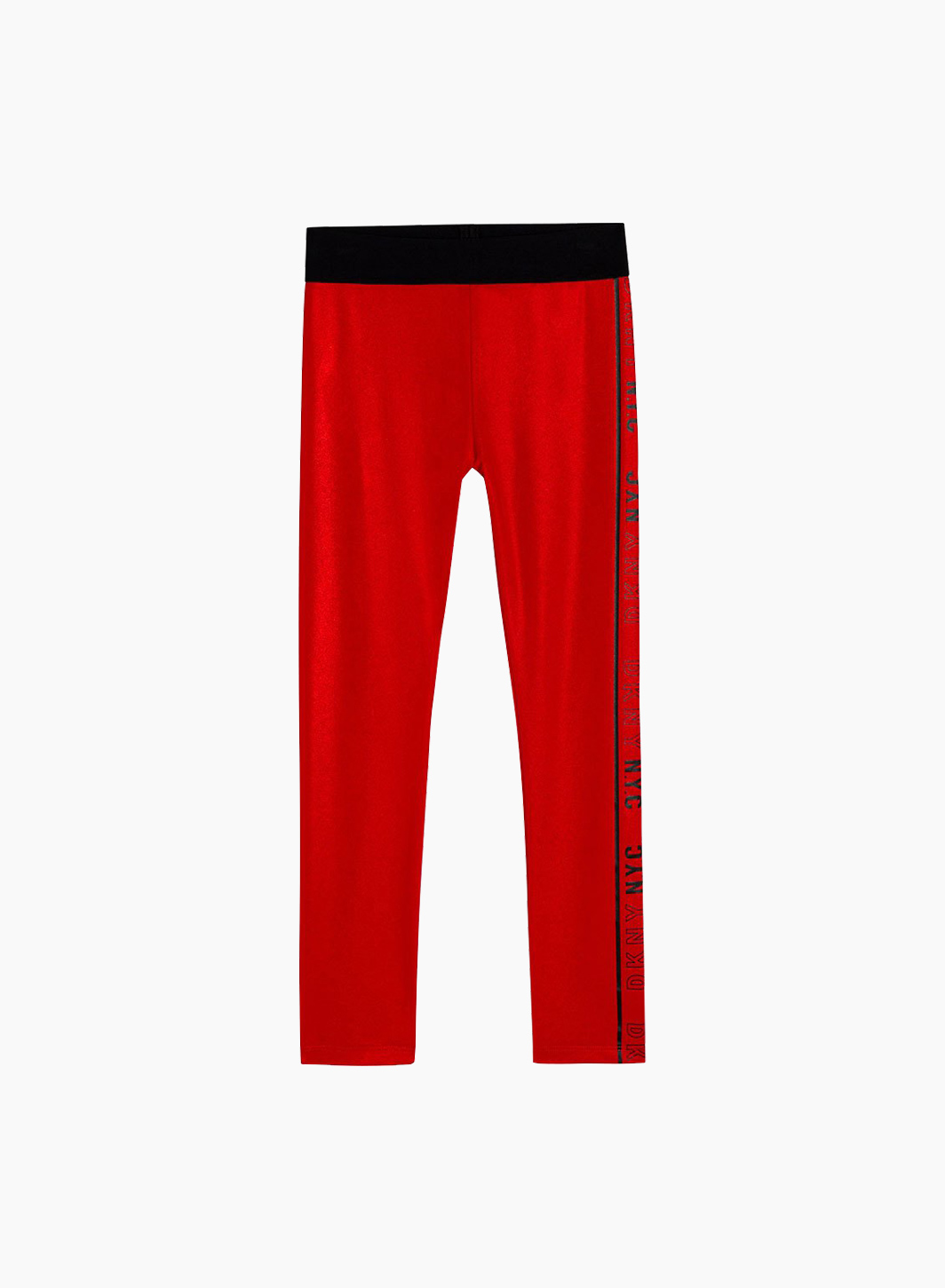 Leggings with DKNY logos on side