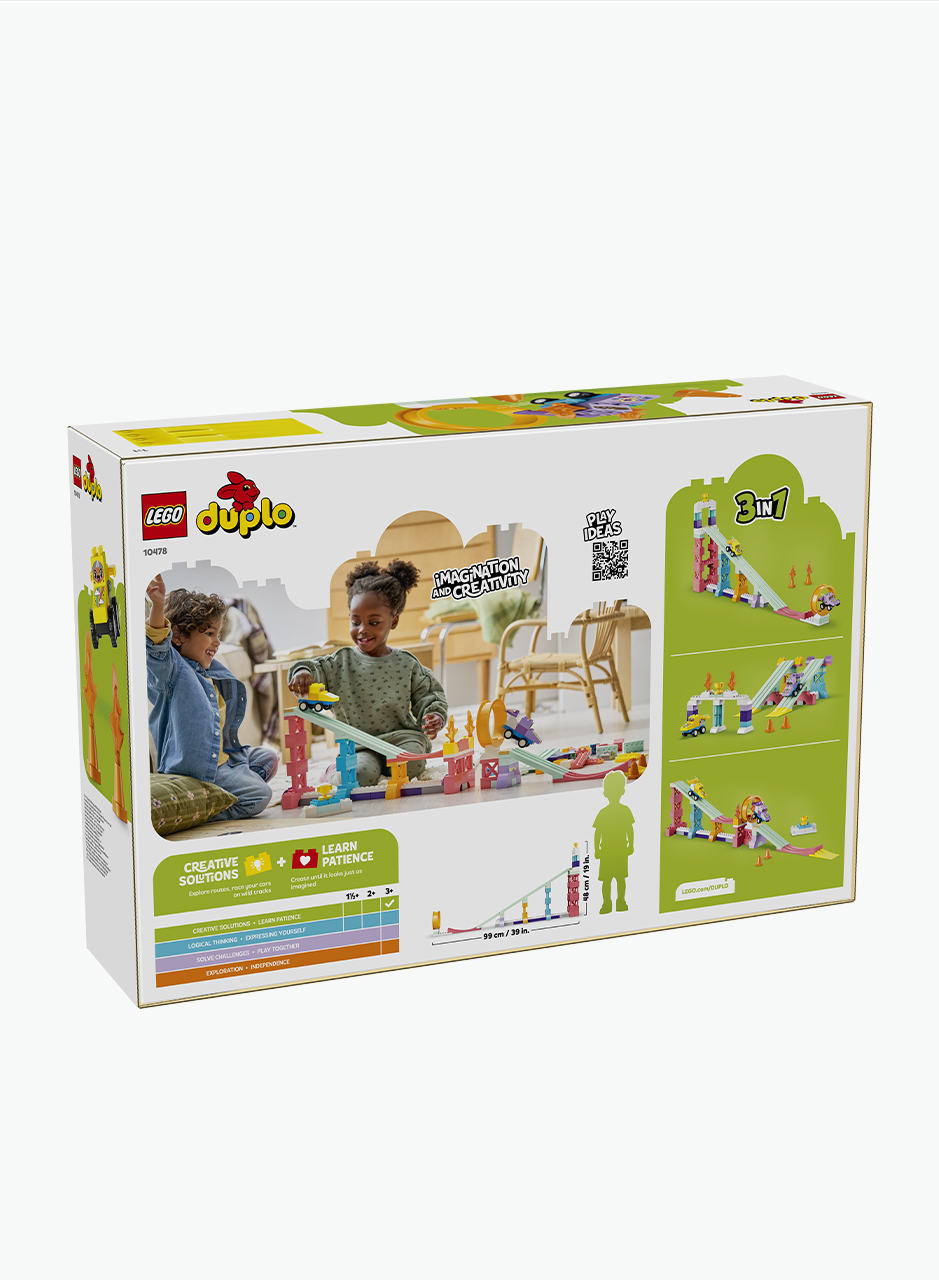 Конструктор Duplo "Креативные пандусы с машинами 3 в 1"