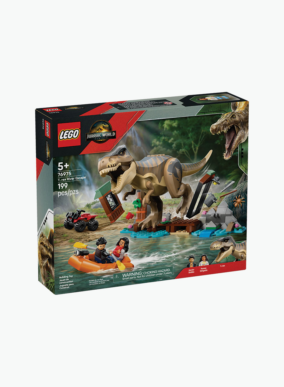 Constructor Jurassic World "T. rex River Escape"