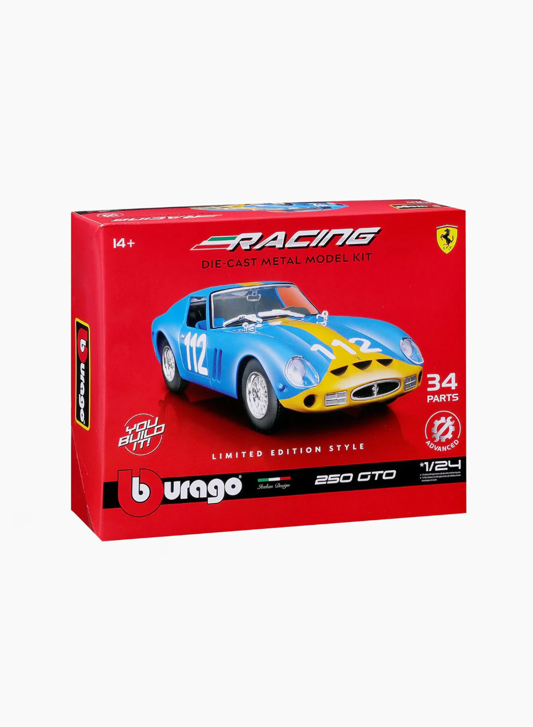 Car "Ferrari Racing Model Kit (assorted)" Scale 1:24