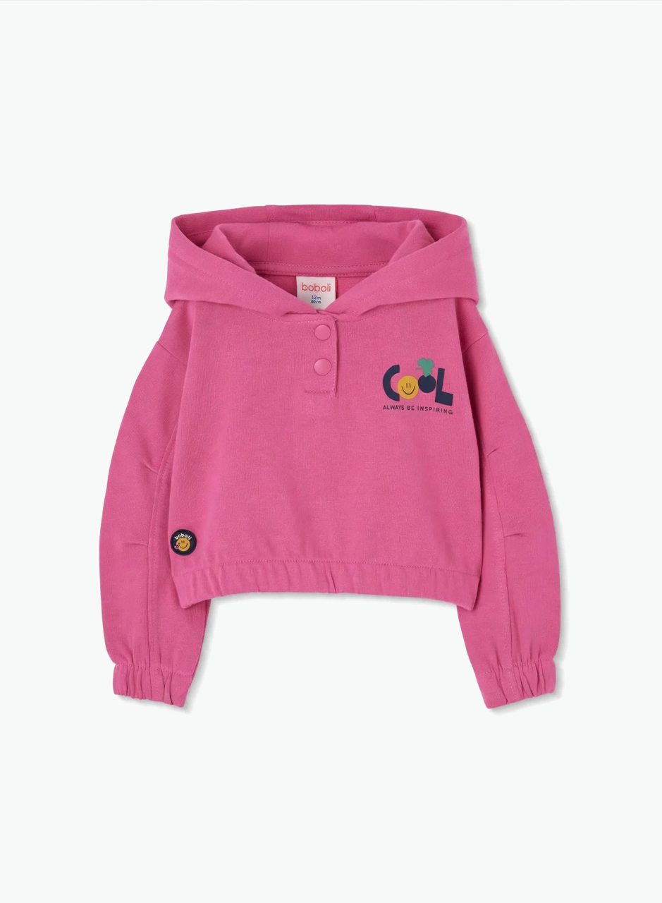 Hooded blouse "Kids club"