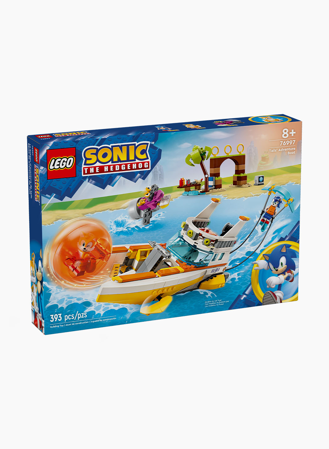 Constructor Sonic "Tail's' adventure boat"