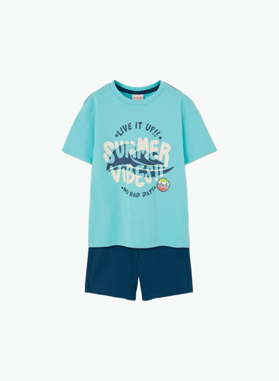 Շորտի ու շապիկի հավաքածու «Ամառային տրամադրություն»