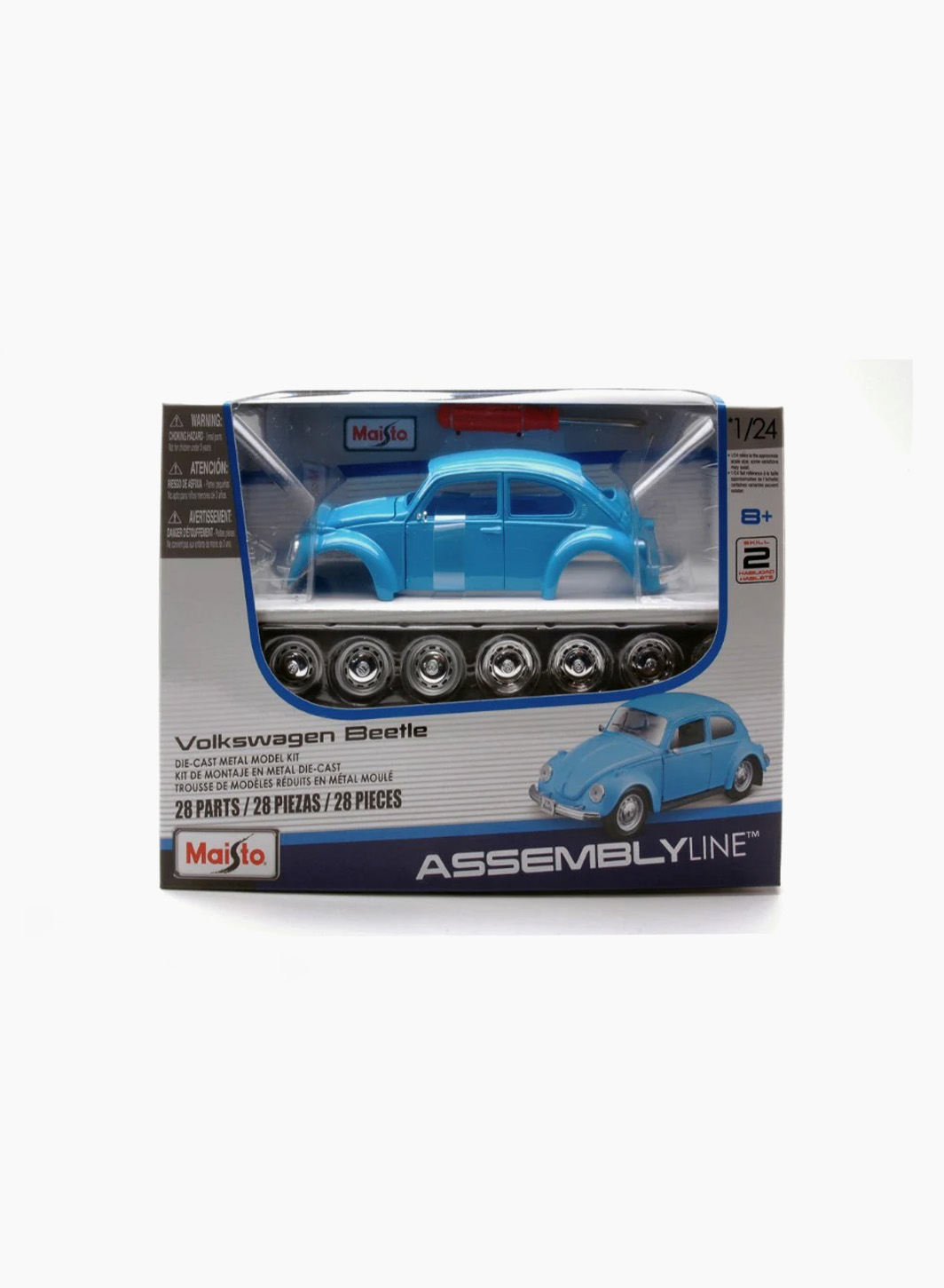 Մեքենա «Volkswagen Beetle» Scale 1:24