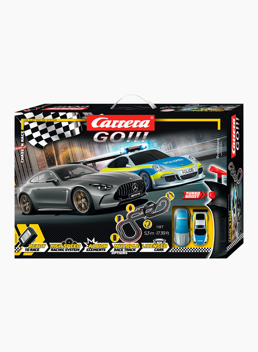 Մրցուղու հավաքածու Carrera Go «Chase 'n Race» Մրցուղու հավաքածու Carrera Go «Chase 'n Race»